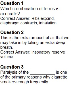 HW 6 - Respiratory System